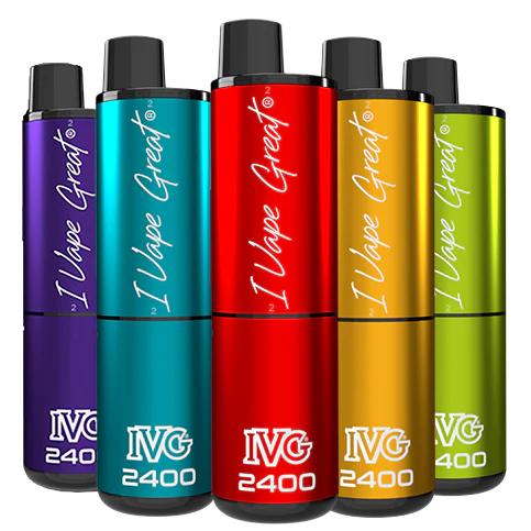  “IVG 2400 disposable vape with sleek design, 2400 puffs, and smooth nicotine delivery”